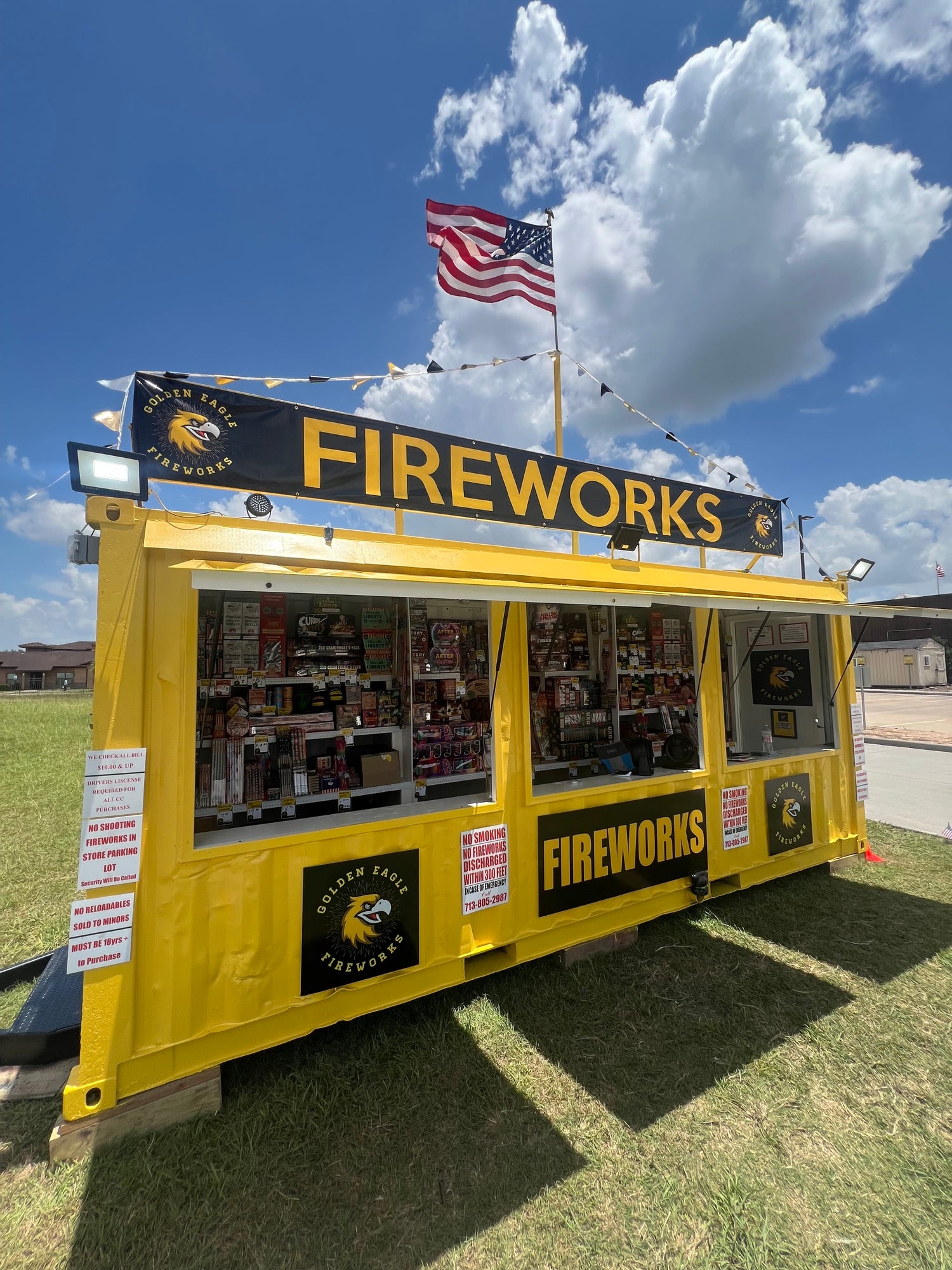 Golden Eagle Fireworks Stand #1