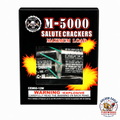 Golden Eagle Fireworks M-5000 Salute Crackers Maximum Load box by Cutting Edge Fireworks, CEM60-12W consumer fireworks UN0336 1.4G, available in Houston, TX