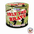 Only The Brave 500 gram aerial cake by Sky Painter Fireworks — military-themed consumer firework available at Golden Eagle Fireworks