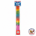 36 inch Morning Glory Sparklers 6 pack featuring colorful assorted sparkler stems, clear sleeve packaging, and celebration sparklers available at Golden Eagle Fireworks.