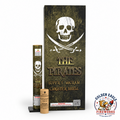 The Pirates 60 Gram Canister Shell Kit featuring 5-inch canister shells, launch tube, pirate skull packaging, and premium consumer fireworks.